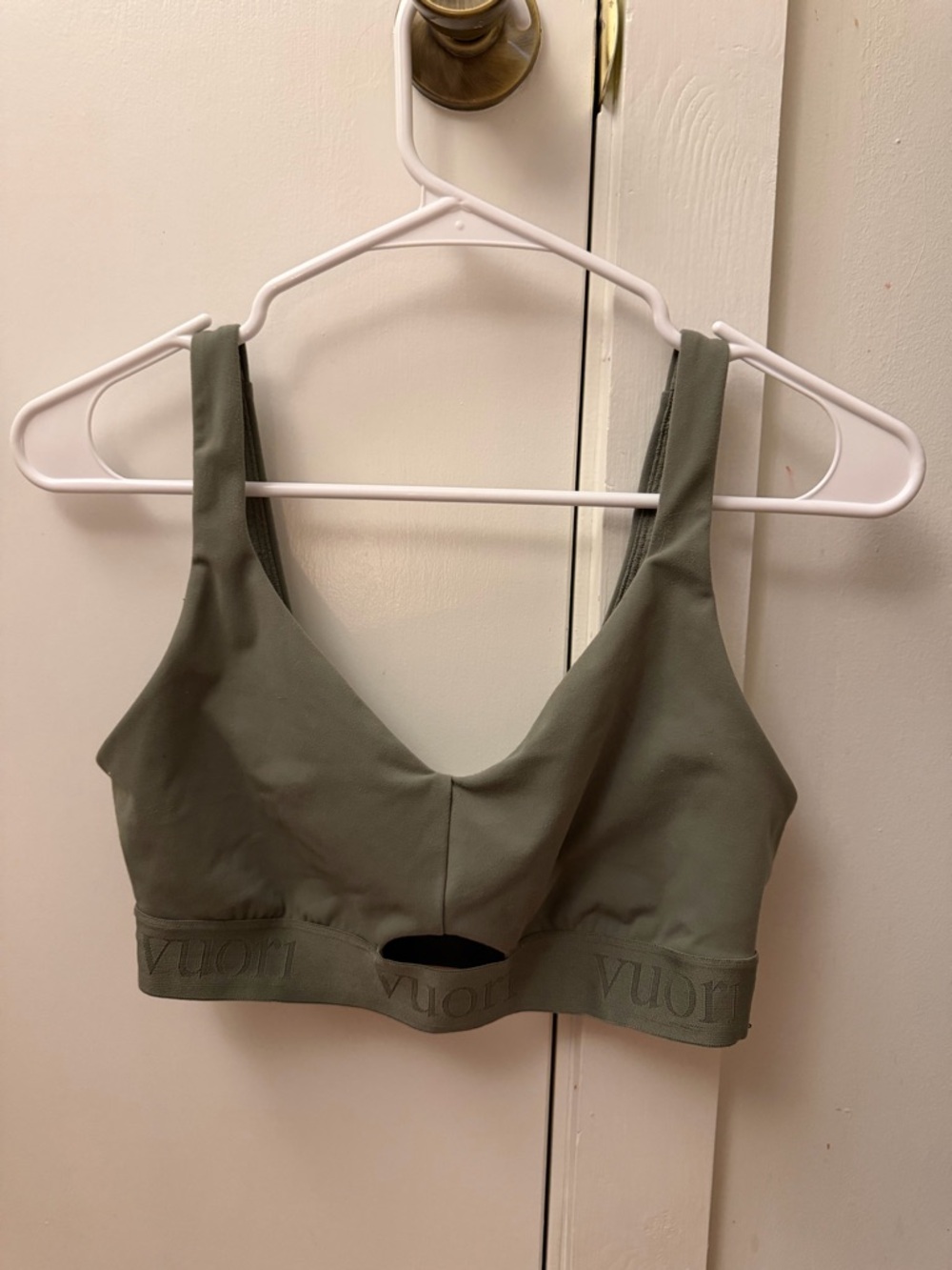 Green Vuori Sports Bra